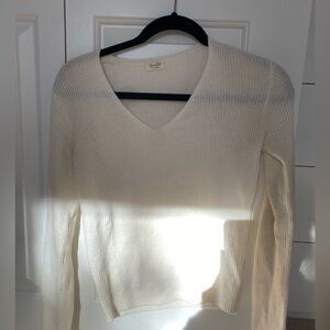 Brandy Melville, cream color sweater, one size fits all